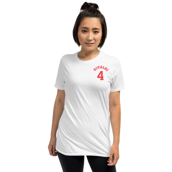 Vivaldi 4. Short-Sleeve Unisex T-Shirt - Image 3